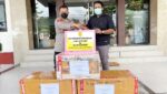 Dukung Terapkan Protokol Kesehatan, HARITA Nickel Serahkan Ribuan Masker dan Alat Antigen ke Polda Malut