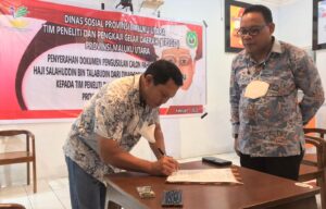 Berhasil Wujudkan Sultan Babullah Menjadi Pahlawan Nasional, Pemprov Malut Resmi Serahkan Dokumen Calon Pahlawan Nasional Lagi