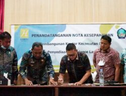MoU Pemda Halsel dengan Harita Nickel, Bangun Kantor Camat Obi dan Sediakan Ambulans Laut