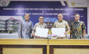 Tingkatkan Kerjasama, HARITA dan Universitas Khairun Ternate Tandatangani MoU