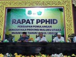 Jelang Pemulangan Jamaah Haji, PPIHD Malut Matangkan Persiapan Penjemputan