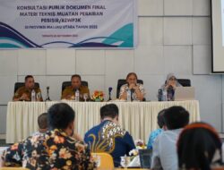 DKP Malut Gelar kegiatan Konsultasi Publik Terkait Teknis Muatan Perairan Pesisir
