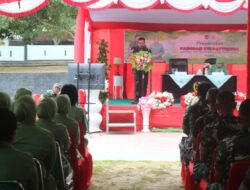 Pangdam XVI/Pattimura Kuker di Halsel, Ingatkan Netralitas TNI dalam Pesta Demokrasi