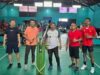 Usai Gelar Upacara HUT RI, BNI Hi-Movers Ternate Gelar Pertandingan Badminton