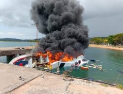 Speedboat Rombongan Paslon Gubernur Malut Meledak, Benny Laos dan Istri Dikabarkan Ikut Jadi Korban, Satu Orang Dilaporkan Meninggal