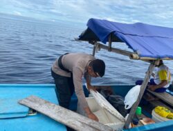 Polres Halbar Gelar Patroli Perairan, Jaga Keamanan Laut dan Keselamatan Nelayan