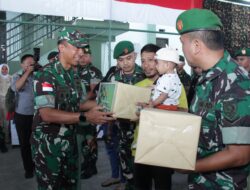 Kodam XV/Pattimura Salurkan Bantuan untuk Anak Stunting di Ternate