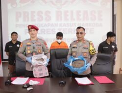 Polres Ternate Tangkap Perantara Narkoba di Jasa Ekspedisi