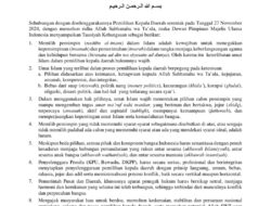 MUI Imbau Umat Islam Pilih Pemimpin Punya Kriteria Ini di Pilkada Serentak 2024