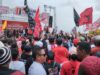 Kampanye Akbar Pasangan HAS di Ternate Dipadati Ribuan Warga