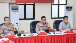 Bahas Situasi Keamanan, Wakapolda Malut Pimpin Rapat dengan Jajaran