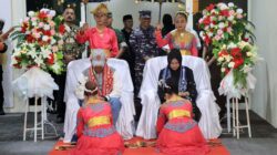 Tiba di Malut, Kapolda Baru disambut Adat Joko Kaha