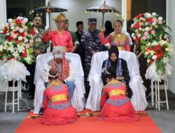 Tiba di Malut, Kapolda Baru disambut Adat Joko Kaha