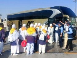392 Jemaah Haji Kloter 17 UPG Tiba di Madinah, Lansia Jadi Perhatian Khusus