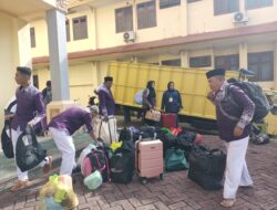CJH Taliabu Tiba di Ternate, Satu Orang Tertunda karena Sakit