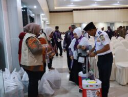 386 CJH Maluku Utara Kloter 13 Diberangkatkan Menuju Embarkasi Makassar