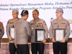 Bidhumas Polda Malut Raih Tiga Penghargaan, Catat Sejarah di Rakernis Humas Polri 2025