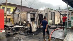 Kebakaran Hanguskan Rumah dan Kios Warga di Ternate, Satu Keluarga Kehilangan Tempat Tinggal
