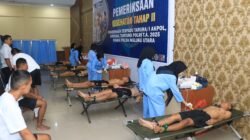 Polda Maluku Utara Gelar Pemeriksaan Kesehatan Tahap II Calon Anggota Polri 2025