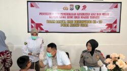 Peringati Hari Bhayangkara ke-79, Biddokkes Polda Malut Ajak Siswa SDLB Jaga Kesehatan Gigi dan Mulut