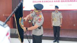 Kapolda Pimpin Upacara Pencucian Pataka “Fodudara Ngon Moi-Moi” dalam Rangka Hari Bhayangkara ke-79