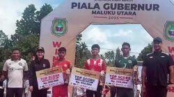 Dukung Pembinaan Atlet Muda, Menpora Tinjau Langsung Turnamen Piala Gubernur Malut