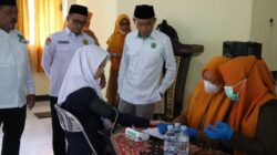 Dorong Madrasah Sehat, Kakanwil Kemenag Malut Tinjau Program Cek Kesehatan Gratis di Ternate