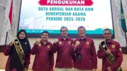 Bangun Tata Kelola Akuntabel, Dua ASN Kemenag Malut Dikukuhkan Jadi Duta
