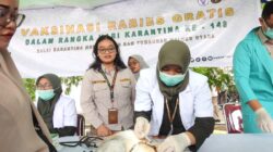 Rayakan HUT ke-148, Karantina Malut Gelar Pemeriksaan Kesehatan dan Vaksinasi Rabies Gratis