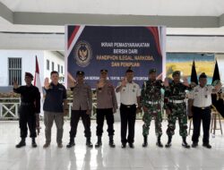 Rutan Kelas II B Weda Gelar Razia Gabungan dan Sosialisasi Bahaya Narkoba