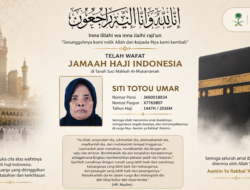 Sempat Ziarah ke Makam Rasulullah, Jamaah Haji Asal Ternate Wafat di Madinah