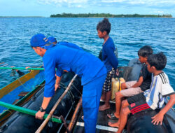 Empat Anak Selamat usai Perahu Memancing Terbalik di Perairan Tobelo