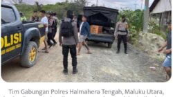 Tim Gabungan Polres Halteng Ciduk 5 Warga Terduga Judi Sabung Ayam