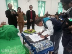 IMS Kunjungi Desa Sidanga, Tinjau Infrastruktur dan Peresmian Rumah Ibadah