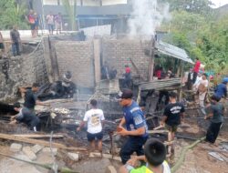 Gegara Main Korek Api, Satu Rumah di Soa Ludes Terbakar