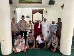 Polsek Weda Gelar Jumat Keliling di Masjid Al-Mujahidin, Tampung Keluhan Warga Soal Kenakalan Remaja